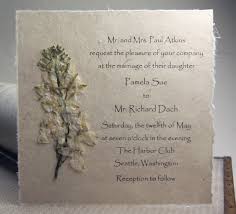 These flower wedding invitation are offered at attractive prices. Lotka Pressed Flower Invitations Assemble At Home