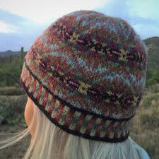From round 4 start knitting the fair isle motifs using color diagram 1. Fair Isle Knitting Patterns