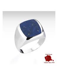 Set with gemstones to classic, bespoke rings featuring hand engraved motifs. Men Lapis Lazuli Silver Signet Ring Eredi Jovon Venice