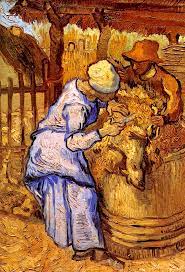 The Sheep Shearers After Millet 1889 Heaps Of People Don T Copy Heaps Of Others Do Copy For Me I Van Gogh Art Artist Van Gogh Vincent Van Gogh Paintings