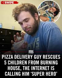 Nicholas Bostic, a 25 year old pizza delivery driver, is being called a  real life hero after running into a burning home in Lafayette, Indiana and  saving five children. While driving through