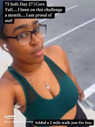 Day 28 done! One week left of my 5 week soft ❤️✨