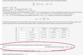 Solved Hello I Have Solved The Values In The Chart I Ne