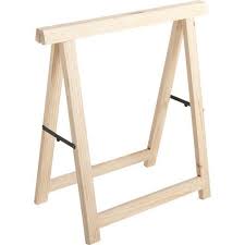 Treteau Pin Pinpro H 77 X L 73 5 Cm Com Imagens Lascas De Madeira Suporte De Rede De Madeira