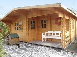 Während das gartenhaus und das blockhaus wohl die weitverbreitetsten holzhäuser im garten wenn man an ein holzhaus im garten denkt, gilt der erste gedanke. Gartenhaus Und Geratehaus Satteldach Weekend Kaufen Zen Haus Haus Satteldach