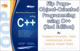 Object Oriented Programming Using C By Tasleem Mustafa Flip Page Format Object Oriented Programming Orient Programming