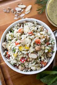Drizzle the dressing over the salad and toss to combine. Cauliflower Couscous Salad