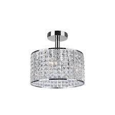 See more ideas about bathroom ceiling light, light, ceiling lights. Modern Bathroom Crystal Ceiling Light Ip44 Dimmable