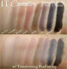 It cosmetics naturally pretty vol 1 matte luxe transforming eyeshadow palette ($42 and available meow) i feel the same way about matte palettes as a i feel about mascara. It Cosmetics Naturally Pretty Vol 1 Matte Eyeshadow Palette Swatches Matte Eyeshadow Matte Eyeshadow Palette Swatch
