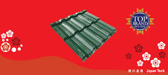 55 % alumunium) ketebalan genteng metal sakura : Sakura Roof Pt Tatalogam Lestari