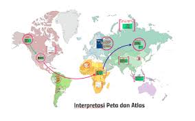Interpretasi adalah sebuah penjelasan yang mengandung makna atau sebuah pendapat dari interpretasi peta merupakan suatu aktivitas membaca peta dengan memberikan suatu penafsiran. Interpretasi Peta Dan Atlas By Della Lestari