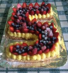 Crostata A Forma Di Numero Il Procedimento Puo Essere Utilizzato Per Fare La Torta Con Un Qualsiasi Altro Numero O Lettera O Dise Ricette Cibo Idee Alimentari