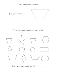 These worksheets help students learn to determine the area of various trapezoids using the lengths of their sides, their height, etc. Stunning Free Trapezoid Worksheets Jaimie Bleck