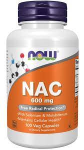 In one test of healthy men, when given a large dose of nac, severe health problems arose. Nac 600 Mg Nac Capsules Now Foods