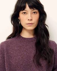 Sessun Silty Sweater Stony Violet