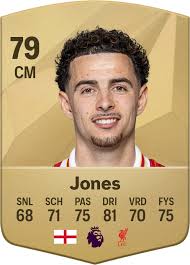 Curtis Jones EA SPORTS FC™ 25 Spelersbeoordelingen