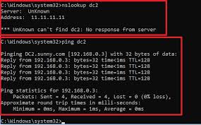 Nslookup Keeps Directing Clients On Domain To Priamary Dns When Only Secondary Dns Is Powered On Microsoft Q A