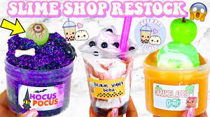 Slime Shop Restock Boba Bao Slimes Youtube