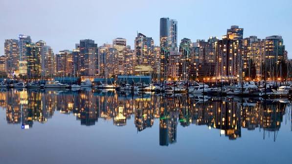 Chegada a Vancouver