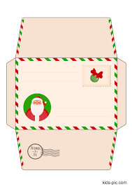 You can find printable santa claus envelopes with the address of santa, stamp and postage stamp, too. 24 Letter Envelope Template To From Santa Kids Pic Com