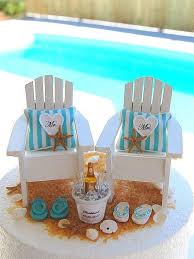 Beach Chairs Wedding Cake Topper 6 Inch Custom Color Fits 6 Inch Tier Handmade Personalized Chairs Champagne More Beach Wedding Cake Toppers Beach Wedding Cake Wedding Cake Toppers