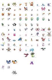 Pokemon X And Y Sprite Dex Pokemon Pokemon X And Y Pokemon X