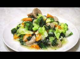 Video Resep Sayur Capcay Kuah Kental Cara Membuat Capcay Enak Food Indonesian Food Vegetables