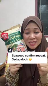 Seaweed ranggup ni sekali gigit, terus rasa nak lagi nak lagi…halal lagi.  Confirm repeat order ni. #snackiss #snackseaweed #seaweedhalal #snackviral