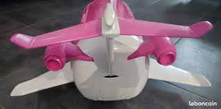 Avion de Barbie + Barbie pilote + Ken Steward