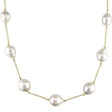 Maybe you would like to learn more about one of these? Michiko South Sea Pearl Tin Cup Necklace On 14k Yellow Gold Cable Link Chain Gemstone Necklaces Jewelry Watches Shop The Exchange