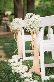 Outdoor Spring Wedding At Thefarm Wedding Ceremony Chairs Wedding Chair Decorations Wedding Aisle Decorations