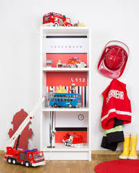 Dekorationsfolie Feuerwache Fur Spielhaus Ikea Billy Kinder Zimmer Kinderzimmer Feuerwache