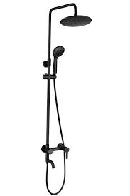 New Design Matte Black Bathroom Shower Faucet 9 Rainfall Shower Head With Handheld Sprayer Matte Black Shower Heads Matte Black Bathroom Black Shower Faucet