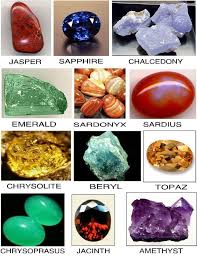 19 The Foundations Of The Wall Of The City Were Adorned With All Kinds Of Precious Stones The First Foundation Was Jasp Revelation Bible Precious Jewels Stone