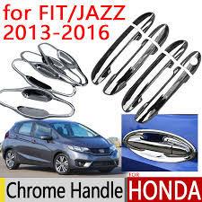 The honda fit returns for 2020 essentially unchanged, though an all new model was showcased in the honda fit competes with other subcompacts such as the ford fiesta, fiat 500 and toyota yaris. For Honda Fit Jazz 2013 2016 Accessories Chrome Door Handle 2014 2015 Luxury No Rust Car Covers Stickers Car Styling Chrome Door Handle Chrome Doorchrome Accessories Aliexpress