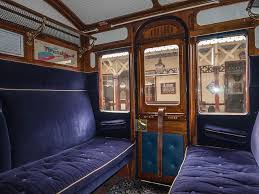 Metropolitan Railway Carriage First Class Interior Luxury Train Pullman Train Vintage Train