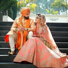 Punjabi wedding photos of simrat & arash. Nav Jivan Punjabi Wedding Couple Indian Wedding Couple Photography Indian Wedding Outfits