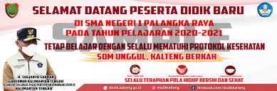 Di situs ini anda dapat melihat dan mengalami sepotong kehidupan dari sekolah kami. Spanduk Selamat Datang Pada Tahun Ajaran Baru 2020 2021 Disdik Kalteng
