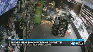 Crime Stoppers Police Looking For Suspects Who Stole 9k Worth Of Cigarettes From Charlotte Tobacco Store