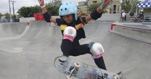 British olympic hopeful sky brown, 11 she is hoping to become britain's youngest ever olympian next year at the postponed tokyo 2020 games. 11 Year Old Skateboarding Prodigy Sky Brown Sets Her Sights On The 2020 Olympics Cbs News