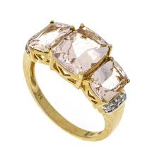 Sold at Auction: Harry Diamond, HARRY IVENS MORGANITE DIAMOND RING GG