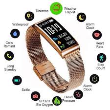 fashion smart watch blood pressure