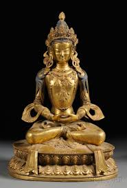 Gilt Bronze Figure Buddhist Art Buddha Buddha Buddhism