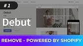 Log in to your store admin. How To Remove Powered By Shopify Link From Your Store Footer 2020 Youtube