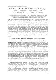 Pdf Turkiye De Ve Bati Karadeniz Bolgesi Nde Cayir Mera Alanlari Hayvan Varligi Ve Yem Bitkileri Tariminin Bugunku Durumu