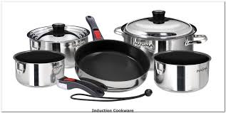 Magma Products A10 366 2 Gourmet Nesting Stainless Steel Cookware Set 10 Piece Ceram In 2020 Induction Cookware Cookware Set Stainless Steel Stainless Steel Cookware