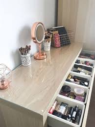 Mein Make Up Speicher Mit Der Ikea Malm Kommode Being Chloe Homeware Table Tabledecoration Ikea Makeup Storage Ikea Malm Dressing Table Makeup Storage
