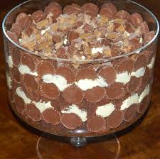 Top with remaining cool whip. Reeses Peanut Butter Cup Brownie Trifle