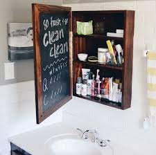 Medicine cabinets aren't just for meds anymore. Easy Medicine Cabinet Makeover Lovely Lucky Life