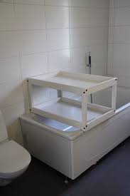 The changing table topper fits a. Bathtub Nursing Table Ikea Hackers